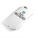 Happy Weekend iPhone 6/6s or 6/6s Plus 2-Piece Hybrid INK-Fuzed Case