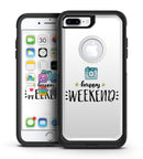 Happy Weekend - iPhone 7 or 7 Plus Commuter Case Skin Kit