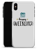 Happy Weekend - iPhone X Clipit Case