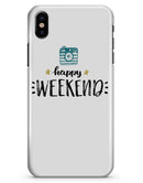 Happy Weekend - iPhone X Clipit Case