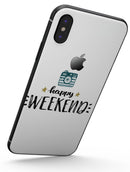 Happy Weekend - iPhone X Skin-Kit