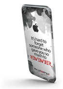Hard to Forget / So Much to Remember - iPhone Skin Kit in Memory of Phillip Wright