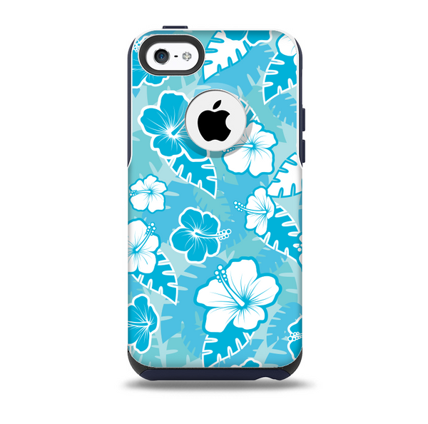 Hawaiian Floral Pattern V4 Skin for the iPhone 5c OtterBox Commuter Case