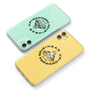 HUEF Head Up Eyes Forward Logo Clear Case for iPhone