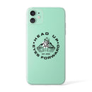 HUEF Head Up Eyes Forward Logo Clear Case for iPhone