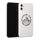 HUEF Head Up Eyes Forward Logo Clear Case for iPhone
