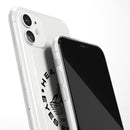 HUEF Head Up Eyes Forward Logo Clear Case for iPhone