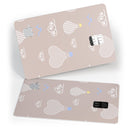 Heart Air Balloons with Blue Birds - Premium Protective Decal Skin-Kit for the Apple Credit Card