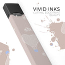 Heart Air Balloons with Blue Birds - Premium Decal Protective Skin-Wrap Sticker compatible with the Juul Labs vaping device