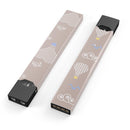 Heart Air Balloons with Blue Birds - Premium Decal Protective Skin-Wrap Sticker compatible with the Juul Labs vaping device