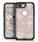 Heart Air Balloons with Blue Birds - iPhone 7 Plus/8 Plus OtterBox Case & Skin Kits