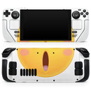 Heart Eyes Friendly Emoticons // Full Body Skin Decal Wrap Kit for the Steam Deck handheld gaming computer
