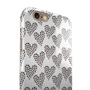 Hearts within Hearts iPhone 6/6s or 6/6s Plus 2-Piece Hybrid INK-Fuzed Case