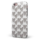 Hearts within Hearts iPhone 6/6s or 6/6s Plus 2-Piece Hybrid INK-Fuzed Case