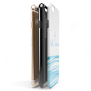 Hello Summer Anchor Watercolor Blue V1 iPhone 6/6s or 6/6s Plus 2-Piece Hybrid INK-Fuzed Case