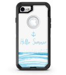 Hello Summer Anchor Watercolor Blue V1 - iPhone 7 or 8 OtterBox Case & Skin Kits