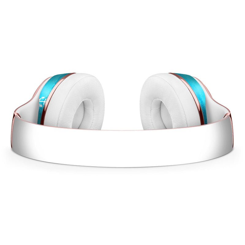 Hello Summer Blue Watercolor Anchor V2 Full-Body Skin Kit for the Beats by Dre Solo 3 Wireless Headphones