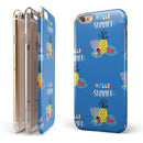 Hello Summer Love v1 iPhone 6/6s or 6/6s Plus 2-Piece Hybrid INK-Fuzed Case