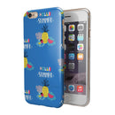 Hello Summer Love v1 iPhone 6/6s or 6/6s Plus 2-Piece Hybrid INK-Fuzed Case