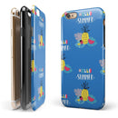 Hello Summer Love v1 iPhone 6/6s or 6/6s Plus 2-Piece Hybrid INK-Fuzed Case