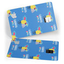 Hello Summer Love v1 - Premium Protective Decal Skin-Kit for the Apple Credit Card