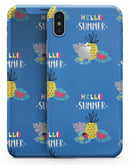 Hello Summer Love v1 - iPhone X Skin-Kit