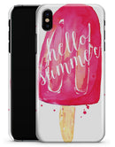 Hello Summer Popcicle - iPhone X Clipit Case