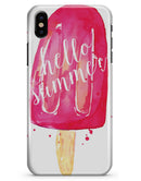 Hello Summer Popcicle - iPhone X Clipit Case