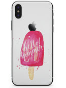 Hello Summer Popcicle - iPhone X Skin-Kit