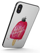Hello Summer Popcicle - iPhone X Skin-Kit
