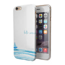 Hello Summer Sailboat iPhone 6/6s or 6/6s Plus 2-Piece Hybrid INK-Fuzed Case