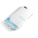 Hello Summer Sailboat iPhone 6/6s or 6/6s Plus 2-Piece Hybrid INK-Fuzed Case