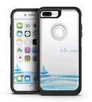 Hello Summer Sailboat - iPhone 7 or 7 Plus Commuter Case Skin Kit