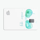 Hello Summer Sunglasses - Premium Protective Decal Skin-Kit for the Apple Credit Card