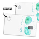 Hello Summer Sunglasses - Premium Protective Decal Skin-Kit for the Apple Credit Card