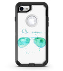 Hello Summer Sunglasses - iPhone 7 or 8 OtterBox Case & Skin Kits