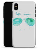 Hello Summer Sunglasses - iPhone X Clipit Case