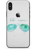 Hello Summer Sunglasses - iPhone X Skin-Kit