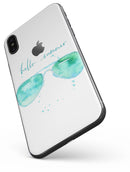 Hello Summer Sunglasses - iPhone X Skin-Kit