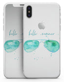 Hello Summer Sunglasses - iPhone X Skin-Kit
