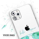 Hello Summer Sunglasses  - Protective Skin Wrap & Decal – Compatible with iPhone SE to iPhone 17 Pro Max (All Models)