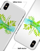 Hello Summer Watercolor Branches - iPhone X Clipit Case