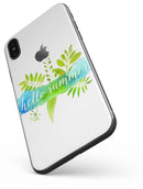 Hello Summer Watercolor Branches - iPhone X Skin-Kit