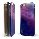 Here's to Another Space Adventure iPhone 6/6s or 6/6s Plus 2-Piece Hybrid INK-Fuzed Case