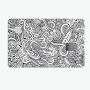 Hippie Dippie Doodles - Premium Protective Decal Skin-Kit for the Apple Credit Card