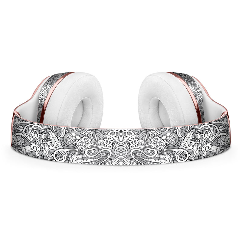 Hippie Dippie Doodles Full-Body Skin Kit for the Beats by Dre Solo 3 Wireless Headphones