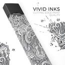 Hippie Dippie Doodles - Premium Decal Protective Skin-Wrap Sticker compatible with the Juul Labs vaping device