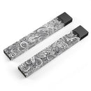 Hippie Dippie Doodles - Premium Decal Protective Skin-Wrap Sticker compatible with the Juul Labs vaping device