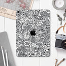 Hippie Dippie Doodles - Full Body Skin Decal for the Apple iPad Pro 12.9", 11", 10.5", 9.7", Air or Mini (All Models Available)