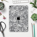 Hippie Dippie Doodles - Full Body Skin Decal for the Apple iPad Pro 12.9", 11", 10.5", 9.7", Air or Mini (All Models Available)